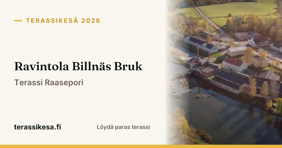 Ravintola Billnäs Bruk