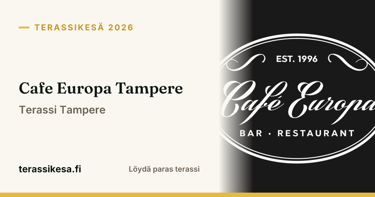 Cafe Europa Tampere