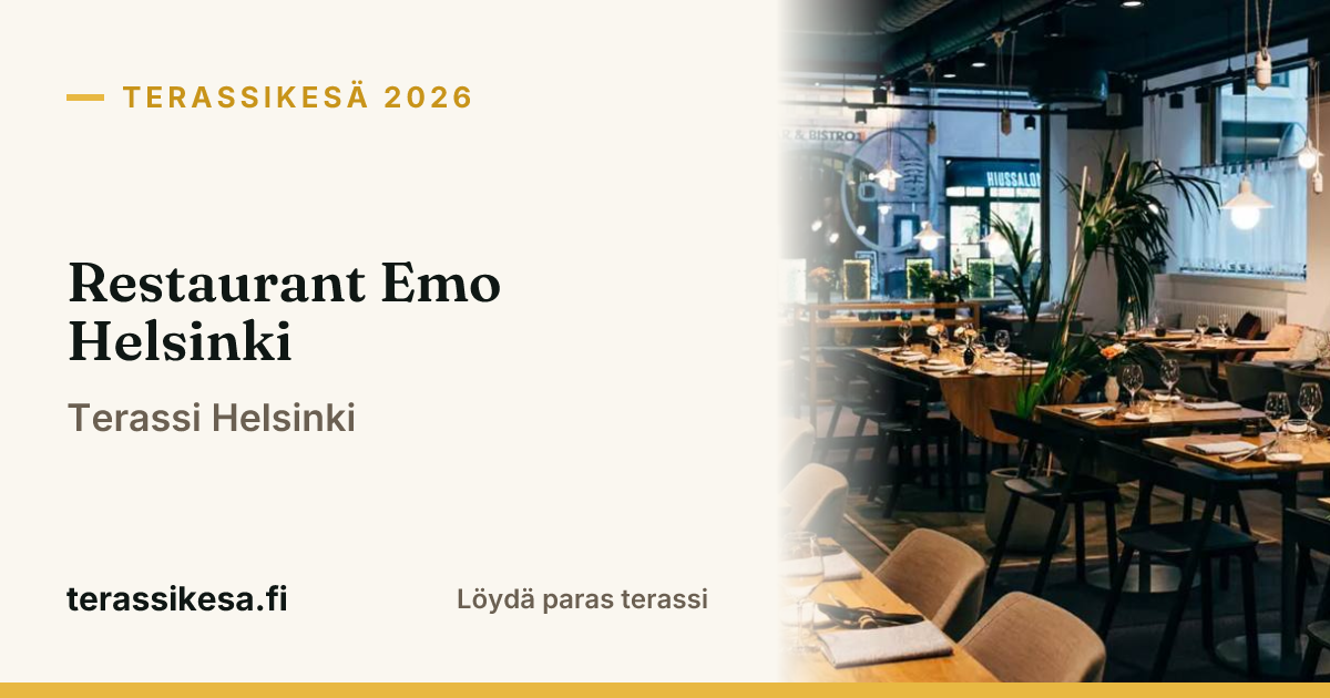 Restaurant Emo Helsinki
