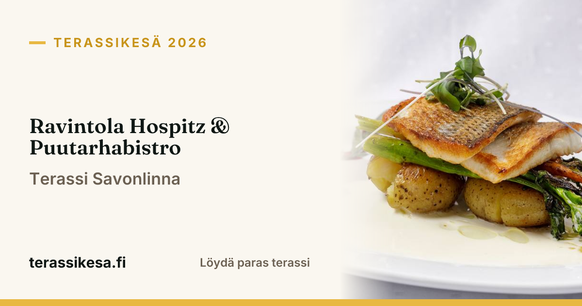 Ravintola Hospitz & Puutarhabistro
