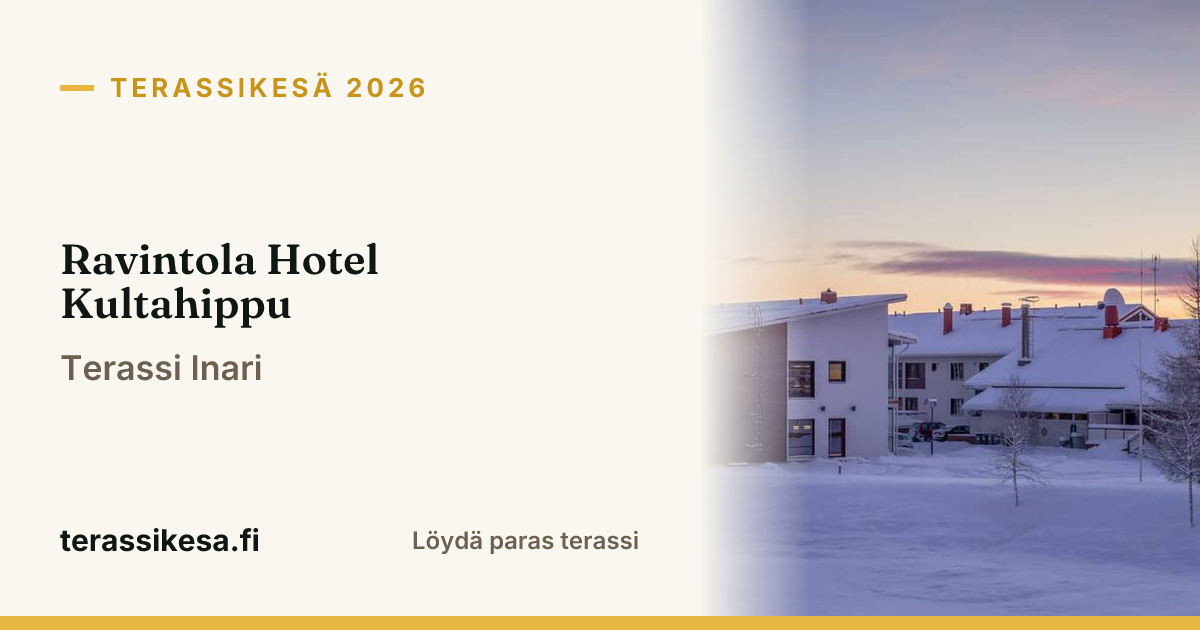 Ravintola Hotel Kultahippu