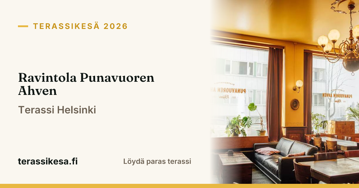 Ravintola Punavuoren Ahven