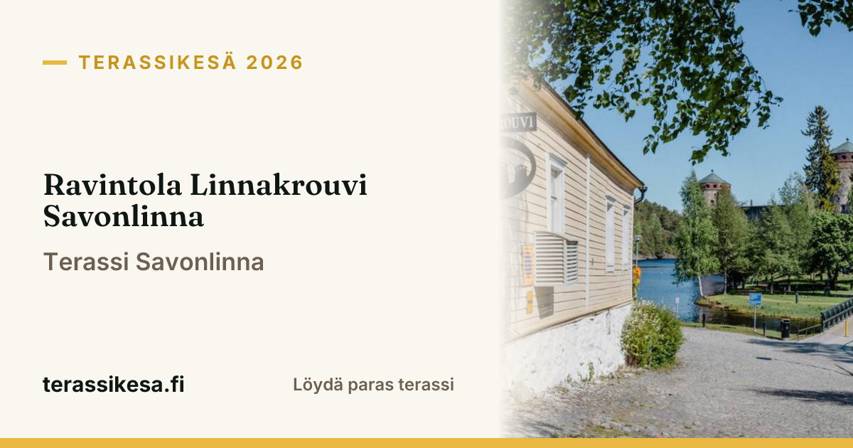 Ravintola Linnakrouvi Savonlinna