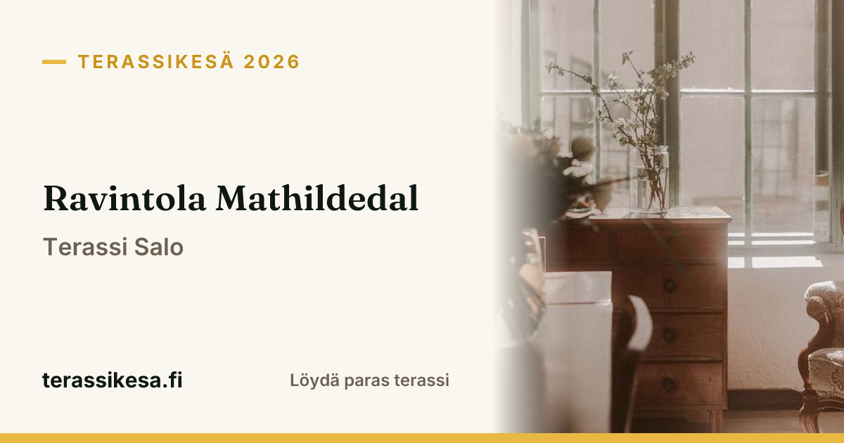 Ravintola Mathildedal
