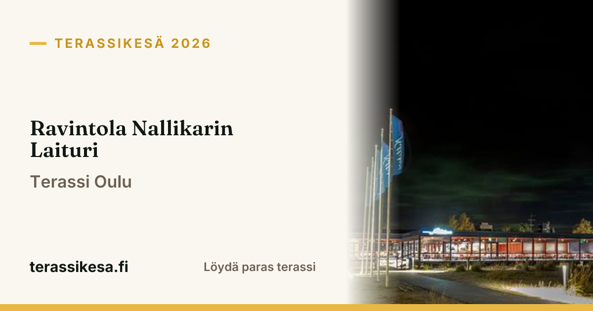 Ravintola Nallikarin Laituri