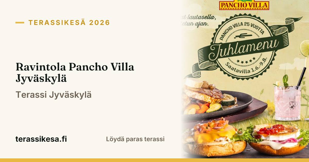 Ravintola Pancho Villa Jyväskylä