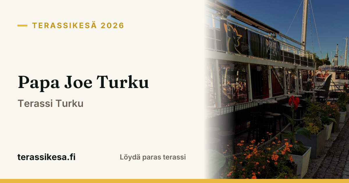 Papa Joe Turku
