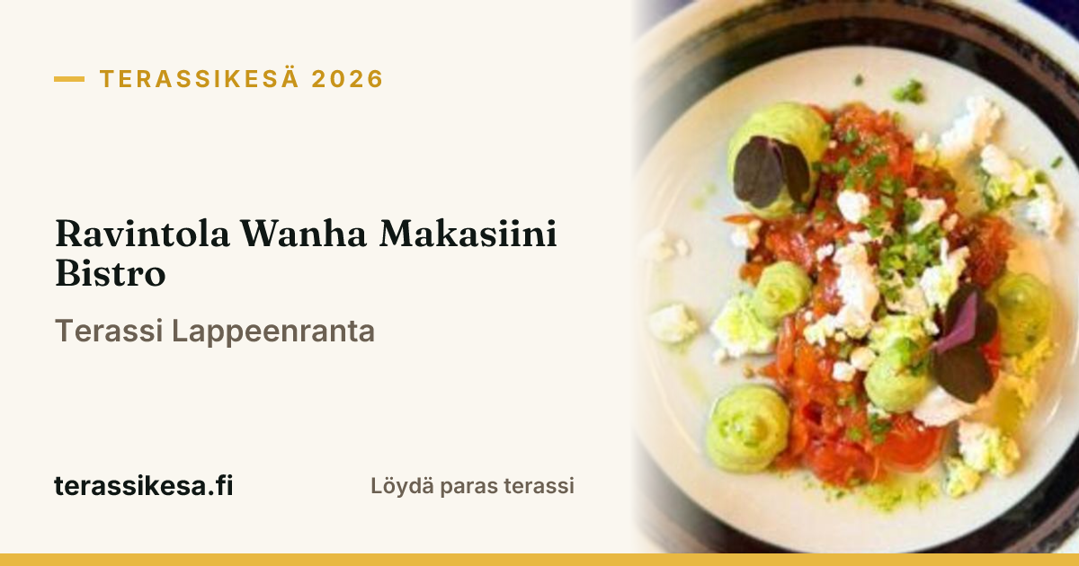 Ravintola Wanha Makasiini Bistro