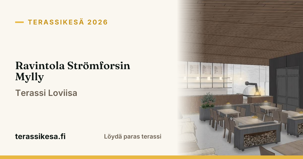 Ravintola Strömforsin Mylly