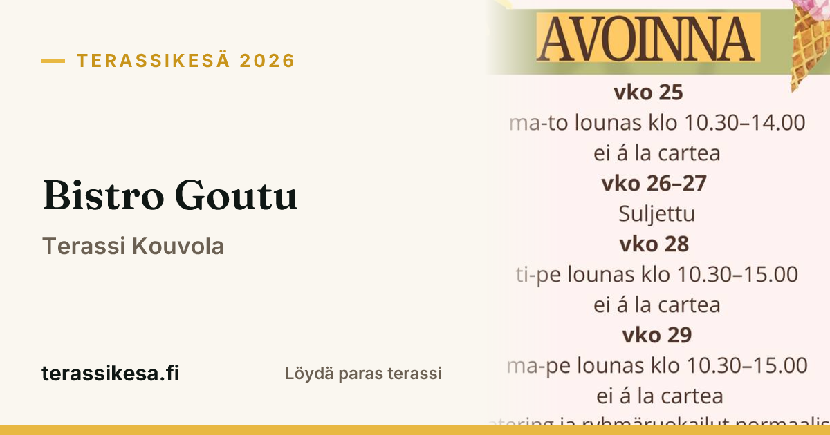 Bistro Goutu