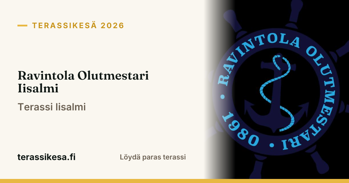 Ravintola Olutmestari Iisalmi