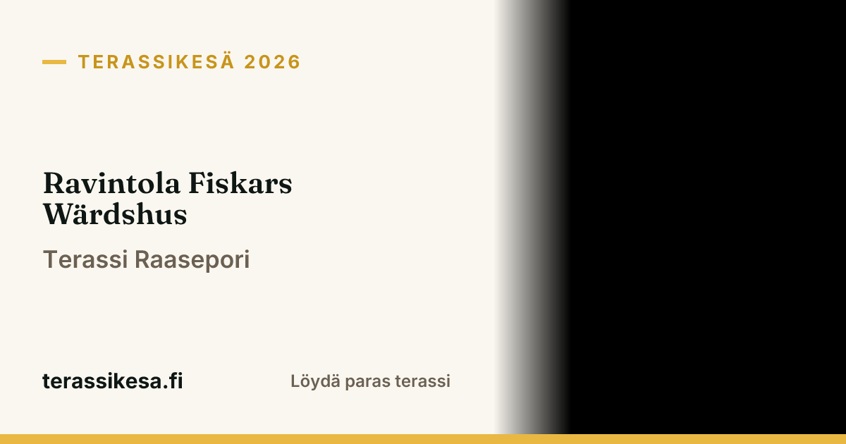 Ravintola Fiskars Wärdshus