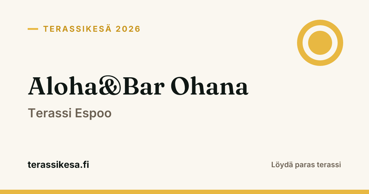 Aloha&Bar Ohana