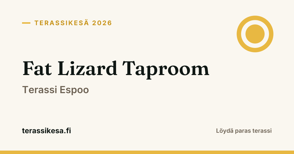 Fat Lizard Taproom
