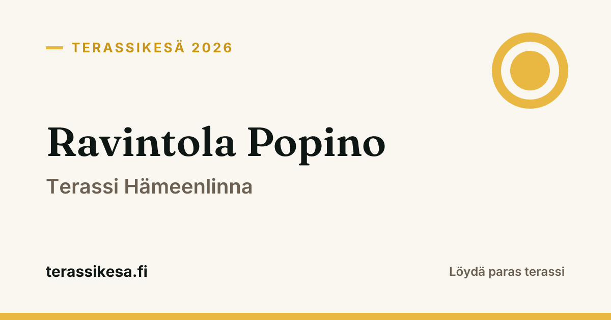 Ravintola Popino