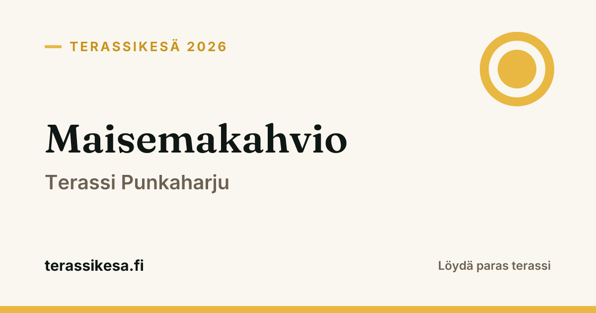 Maisemakahvio