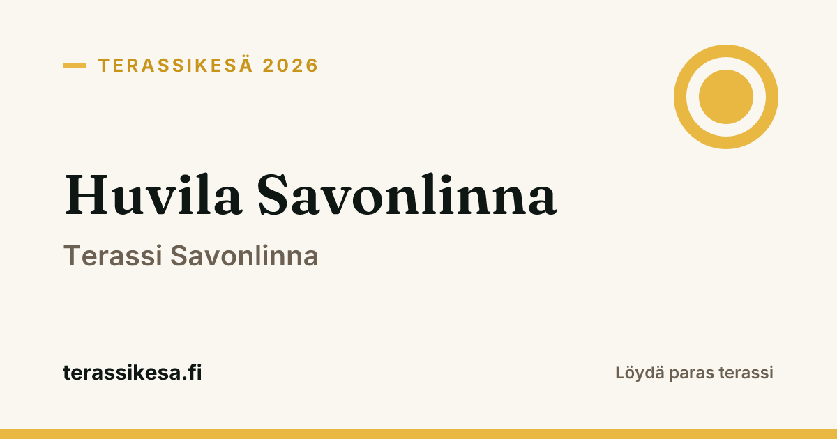 Huvila Savonlinna