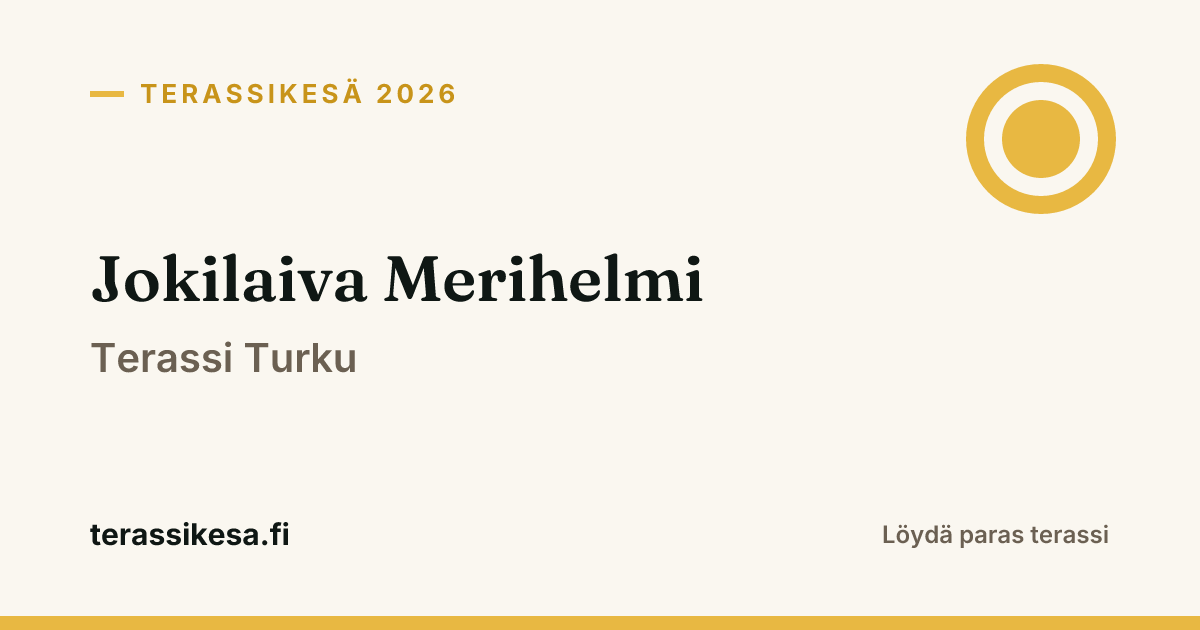 Jokilaiva Merihelmi